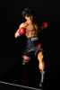 SU ORDINAZIONE Hajime no Ippo PVC Statue 1/6 Takeshi Sendou Finish Blow Ver. Damage 29 cm