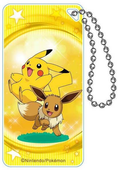 IN STOCK Pokemon: Domiterior Keychain (Eevee & Pikachu)