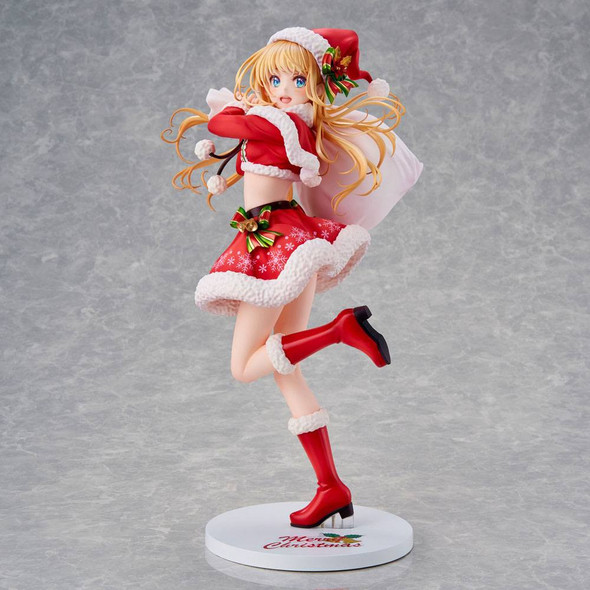 SU ORDINAZIONE Original Character PVC Statue En Morikura Santa Girl 28 cm