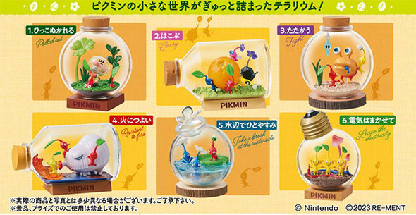 PREORDINE ESAURITO Pikmin Terrarium Collection BOX da 6 DL 07/11