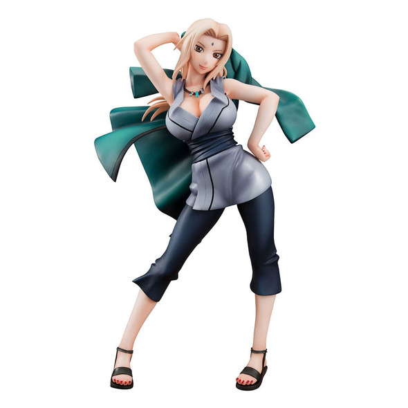 SU ORDINAZIONE Naruto Gals PVC Statue Tsunade 20 cm