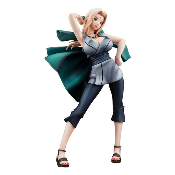 SU ORDINAZIONE Naruto Gals PVC Statue Tsunade 20 cm