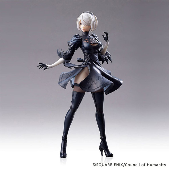 PREORDINE+ CHIUSO 08/2024 NieR:Automata PVC Statue 2B (YoRHa No.2 Type B) Ver. 1.1a Goggles Ver. 30 cm