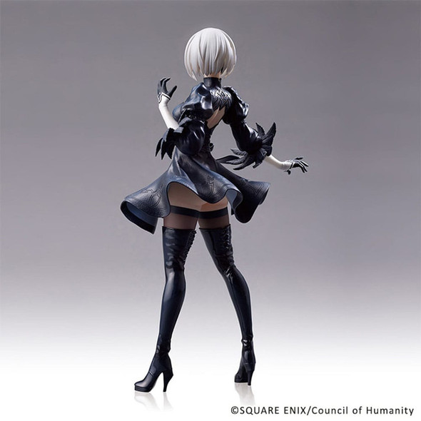 PREORDINE+ CHIUSO 08/2024 NieR:Automata PVC Statue 2B (YoRHa No.2 Type B) Ver. 1.1a Goggles Ver. 30 cm