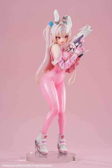 SU ORDINAZIONE Original IllustrationPVC Statue 1/6 Super Bunny Illustrated by DDUCK KONG 28 cm