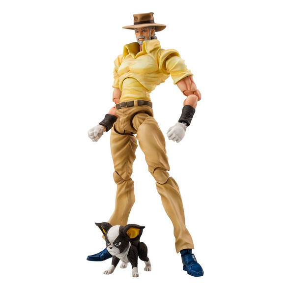 SU ORDINAZIONE JoJo's Bizarre Adventure Super Action Action Figure Chozokado (Joseph Joestar & Iggy) (3rd-run) 15 cm