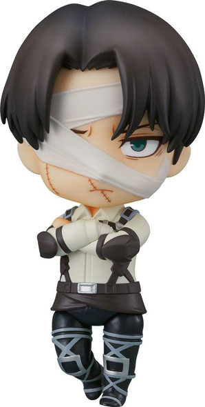 SU ORDINAZIONE Attack on Titan Nendoroid Action Figure Levi Ackermani 10 cm