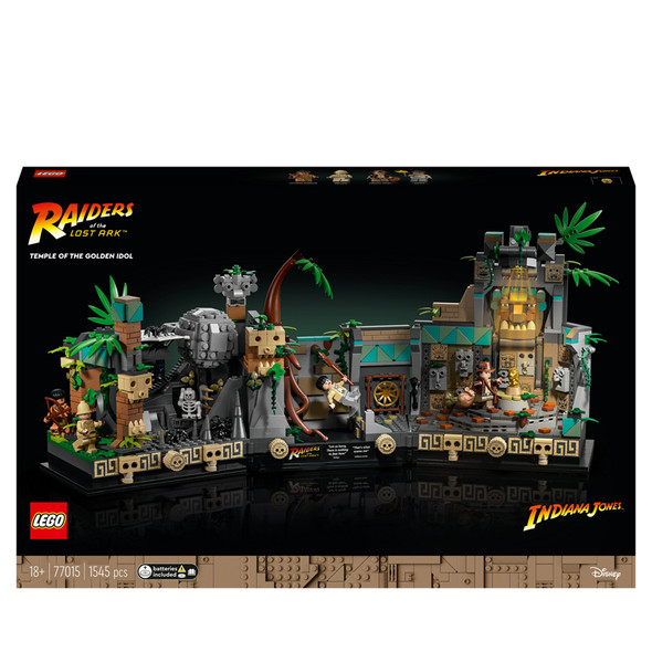 SU ORDINAZIONE Lego: 77015 - Indiana Jones - The Temple Escape Diorama