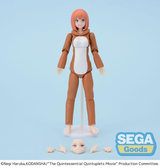 SU ORDINAZIONE The Quintessential Quintuplets Action Figures Movingood!!! Yotsuba Nakano 15 cm