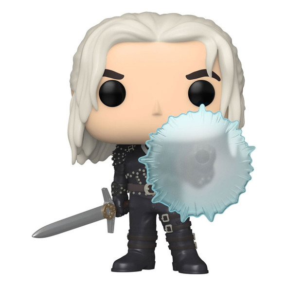 PREORDINE CHIUSO The Witcher POP! TV Vinyl Figure Geralt (Shield) 9 cm