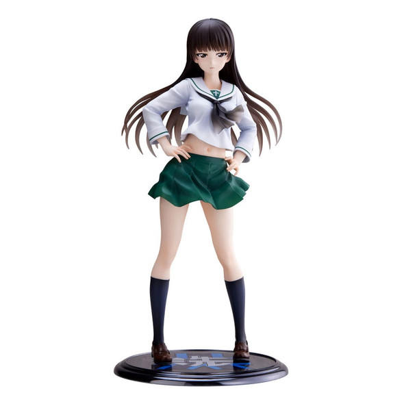 SU ORDINAZIONE Girls und Panzer Senshadou Daisakusen! PVC Statue 1/7 Shiho Nishizumi Oarai Girls High 25 cm