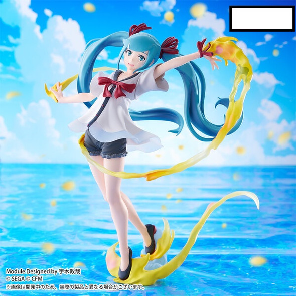 PREORDINE+ 06/2024 Hatsune Miku: Project DIVA MEGA 39's Figurizm Luminasta PVC Statue Hatsune Miku Shiny T.R. 22 cm