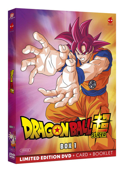 SU ORDINAZIONE Dragon Ball Super Box 01 (3 Dvd) (Italiano/Giapponese)