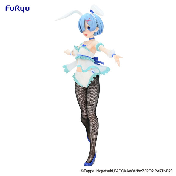 PREORDINE+ 05/2024 Re:ZERO -Starting Life in Another World BiCute Bunnies PVC Statue Rem Cutie Style 27 cm