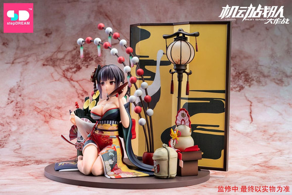 SU ORDINAZIONE Iron Saga PVC Statue 1/6 Elaine New Year Ver. 27 cm