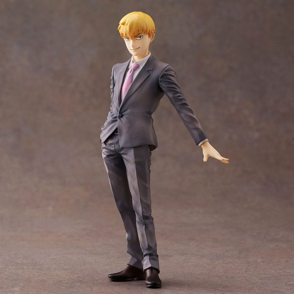 PREORDINE+ 07/2024 Mob Psycho 100 III Statue PVC Reigen Arataka Resale 24 18 cm