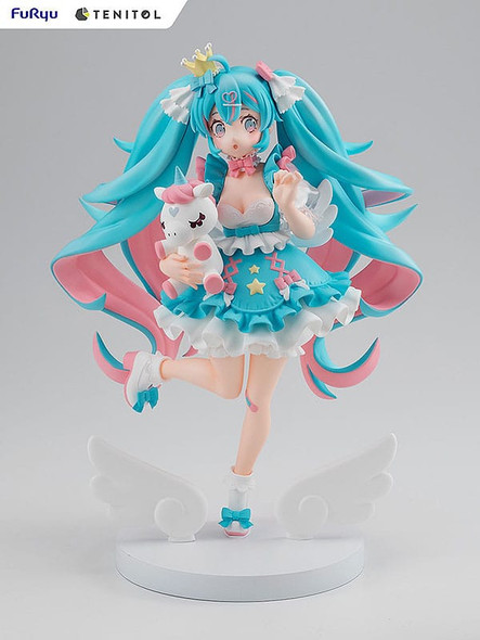 PREORDINE+ 08/2024 Hatsune Miku Tenitol PVC Statue Yumekawa Princess 21 cm