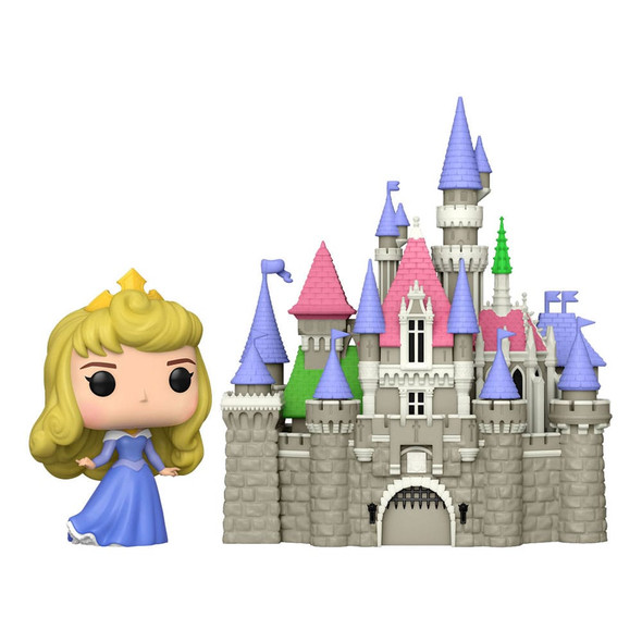 PREORDINE CHIUSO Disney: Ultimate Princess POP! Town Vinyl Figure Aurora & Castle (Sleeping Beauty) 9 cm