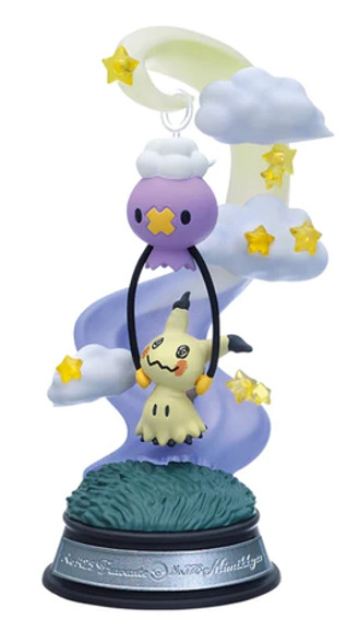 RICHIEDI LA FIGURE: Pokemon Swing Vignette Figure - Mimikyu and Drifloon 10 cm