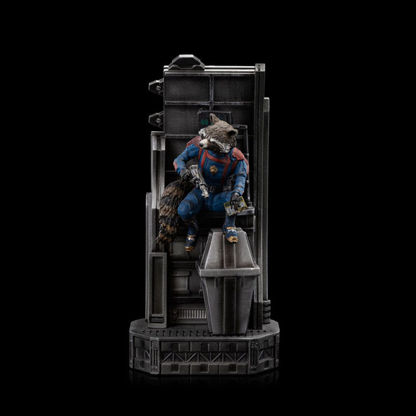 PREORDINE+ 12/2024 Marvel Scale Statue 1/10 Guardians of the Galaxy Vol. 3 Rocket Racoon 20 cm