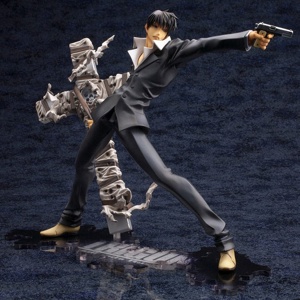 PREORDINE+ 09/2024 Trigun Badlands Rumble ARTFX J Statue 1/8 Nicholas D. Wolfwood Renewal Package Version 20 cm