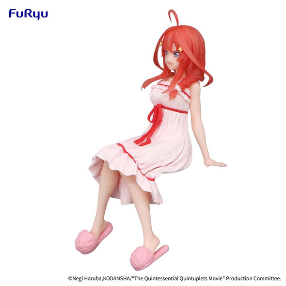 PREORDINE+ 06/2024 The Quintessential Quintuplets Movie Noodle Stopper PVC Statue Itsuki Nakano Loungewear Ver. 16 cm
