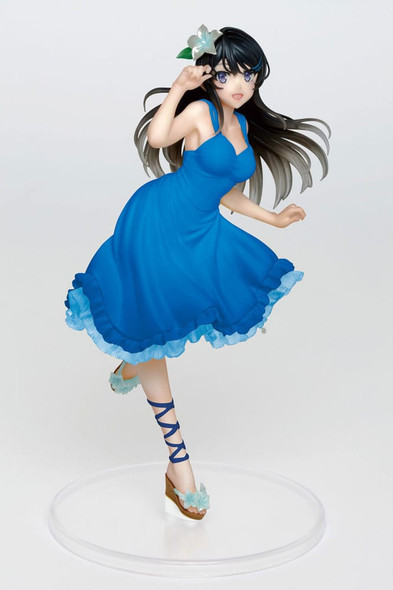 SU ORDINAZIONE Rascal Does Not Dream of Bunny Girl Senpai Statue Mai Sakurajima Summer Dress Ver. Renewal Edition