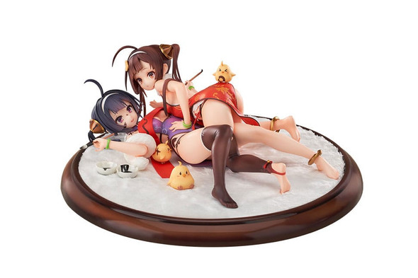 PREORDINE+ 02/2025 Azur Lane PVC Statue 1/7 Ping Hai & Ning Hai 12 cm