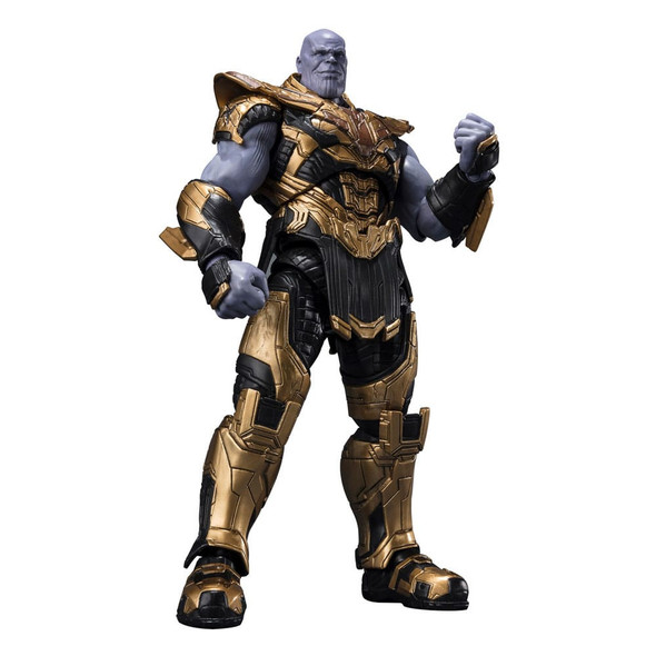 SU ORDINAZIONE Avengers: Endgame S.H. Figuarts Action Figure Thanos (Five Years Later - 2023) (The Infinity Saga) 19 cm