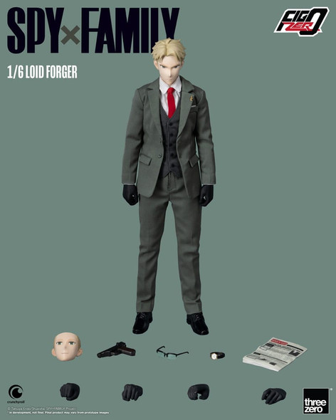 PREORDINE+ 12/2024 Spy x Family FigZero Action Figure 1/6 Loid Forger 31 cm (PREORDINE NON CANCELLABILE)