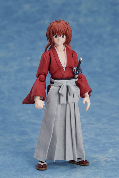 PREORDINE+ CHIUSO 09/2024 Rurouni Kenshin BUZZmod Action Figure Kenshin Himura 14 cm (PREORDINE NON CANCELLABILE)