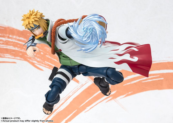 PREORDINE+ 10/2024 Naruto Shippuden S.H.Figuarts Action Figure Minato Namikaze NarutoP99 Edition 16 cm