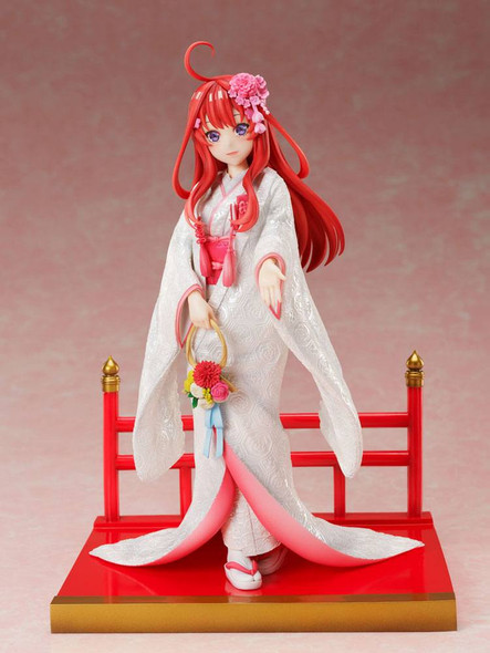 SU ORDINAZIONE The Quintessential Quintuplets 2 PVC Statue 1/7 Itsuki Nakano - Shiromuku 22 cm