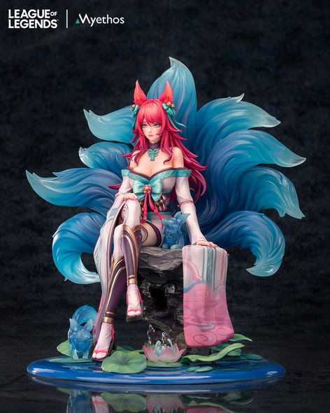 PREORDINE 12/2024 League of Legends PVC Statue 1/7 Spirit Blossom Ahri 27 cm (PREORDINE NON CANCELLABILE)