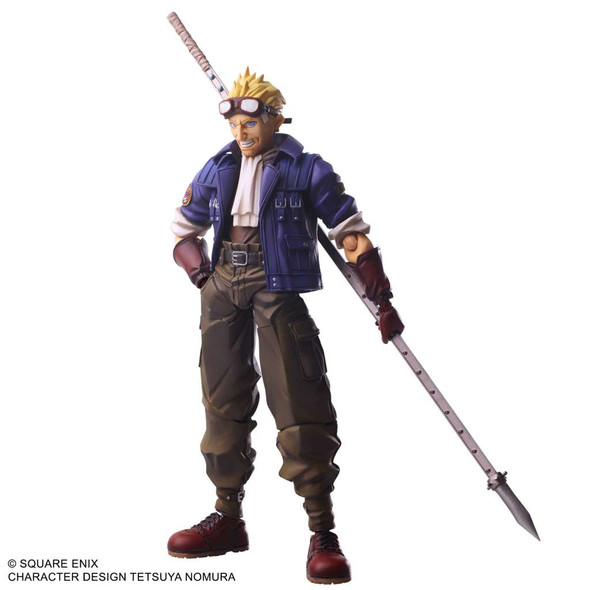 PREORDINE+ 04/2025 Final Fantasy VII Bring Arts Action Figure Cid Highwind 15 cm