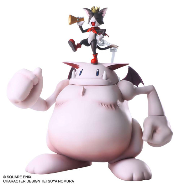 PREORDINE+ 05/2025 Final Fantasy VII Bring Arts Action Figure Set Cait Sith & Fat Moogle