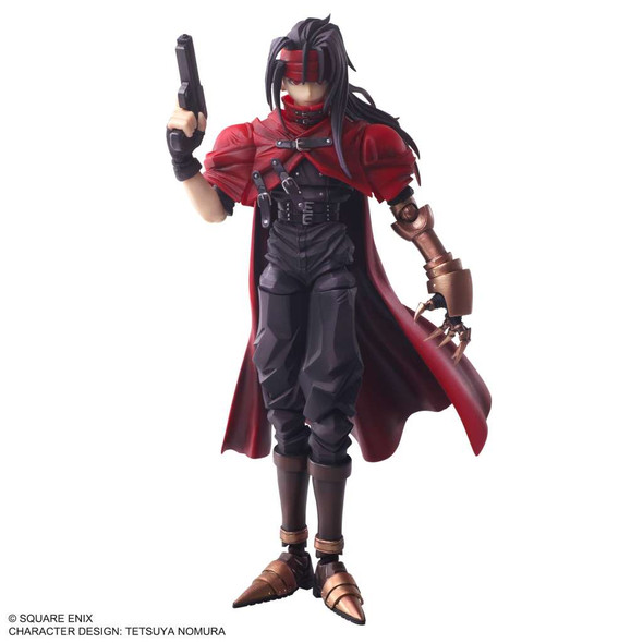 PREORDINE+ 02/2025 Final Fantasy VII Bring Arts Action Figure Vincent Valentine 15 cm