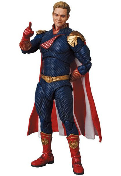 PREORDINE+ 12/2024 The Boys MAF EX Action Figure Homelander 16 cm