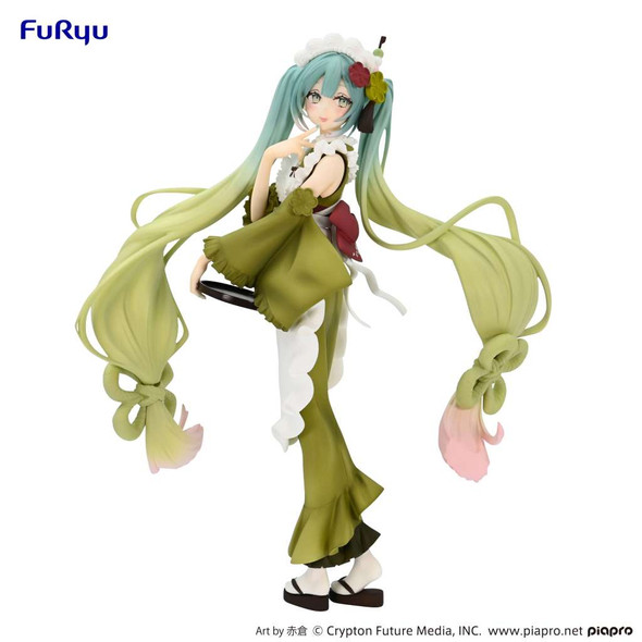 PREORDINE ESAURITO Hatsune Miku Exceed Creative PVC Statue Hatsune Miku Matcha Green Tea Parfait Ver. (re-run) 20 cm