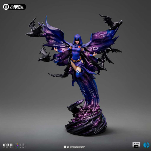 PREORDINE 03/2025 Dc Comics - Raven 1/10 Statue (PREORDINE NON CANCELLABILE)