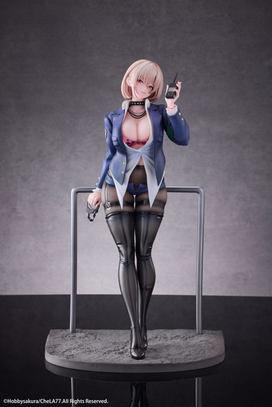 PREORDINE 03/2025 Original Illustration - Naughty Police Woman Illustration by CheLA77 27 cm 1/6 Statue - Con Bonus Postcard (PREORDINE NON CANCELLABILE)