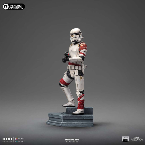 PREORDINE 03/2025 Star Wars Ashoka Night Trooper 1/10 Statue  (PREORDINE NON CANCELLABILE)