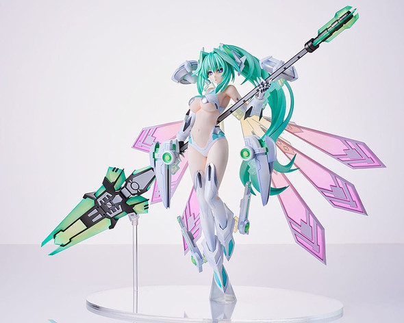 PREORDINE 06/2025 Hyperdimension Neptunia Green Heart 27 cm Statue 1/7  (PREORDINE NON CANCELLABILE)