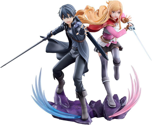 PREORDINE+ 08/2025 Sword Art Online Statue 1/7 Progressive Scherzo of Deep Night Kirito & Asuna Set