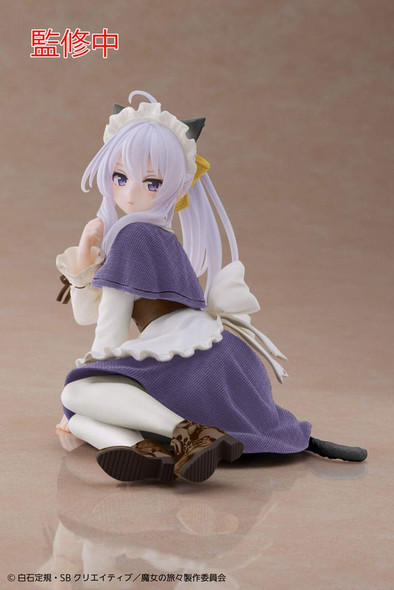 PREORDINE+ CHIUSO 12/2024 Wandering Witch: The Journey of Elaina Figure Elaina Cat Maid Ver. Renewal Edition 18 cm (H)