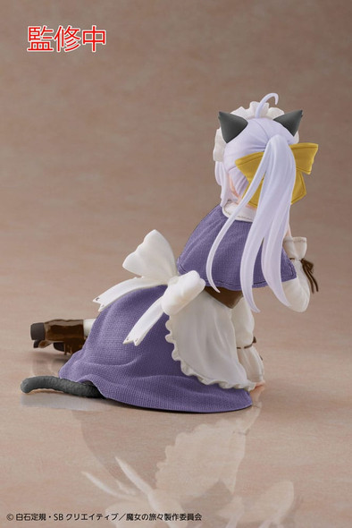 PREORDINE+ CHIUSO 12/2024 Wandering Witch: The Journey of Elaina Figure Elaina Cat Maid Ver. Renewal Edition 18 cm (H)