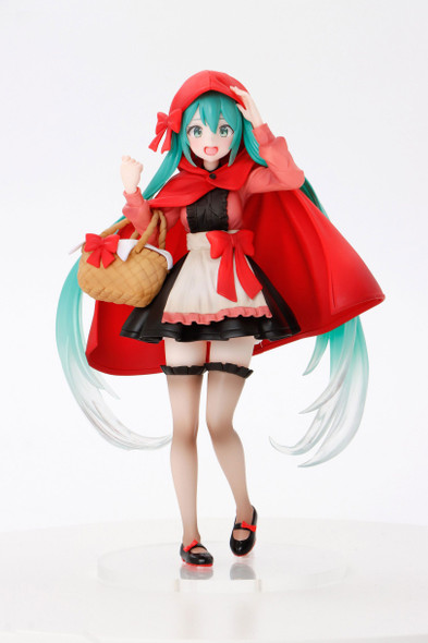 PREORDINE+ 03/2025 Hatsune Miku Wonderland Figure Little Red Riding Hood 18 cm