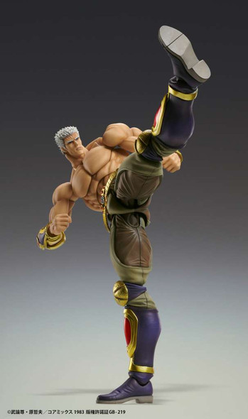 PREORDINE 03/2025 Fist of the North Star Action Figure Raoh Muso Tensei Ver. 21 cm (PREORDINE NON CANCELLABILE)