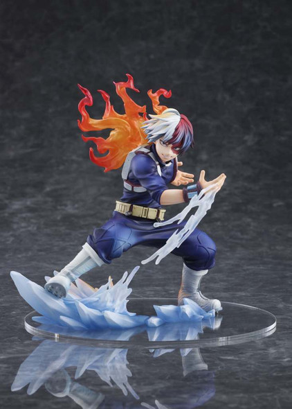 SU ORDINAZIONE My Hero Academia PVC Statue 1/8 Shoto Todoroki 18 cm