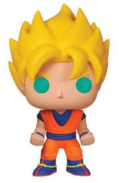 IN STOCK (Scatola Danneggiata) Dragon Ball Z POP! Vinyl Figure Super Saiyan Goku 10 cm